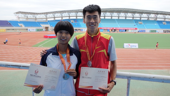 beat365官网荣获第十三届全国大学生田径锦标赛团体总分第八名