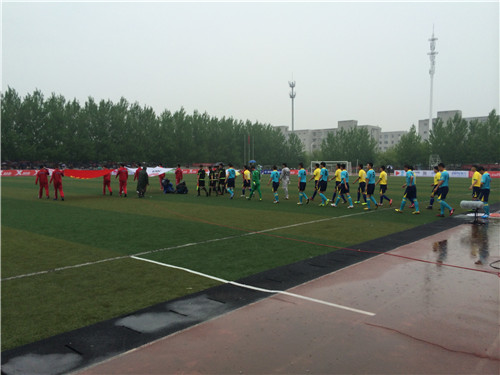 beat365官网荣获2013-2014“特步”中国大学生足球联赛北区决赛第七名