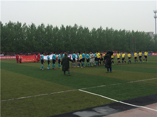 beat365官网荣获2013-2014“特步”中国大学生足球联赛北区决赛第七名