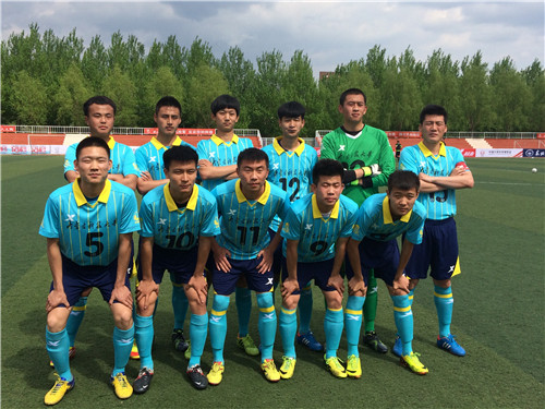 beat365官网荣获2013-2014“特步”中国大学生足球联赛北区决赛第七名